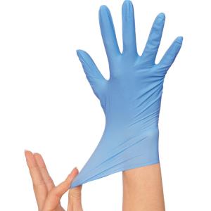 Advance Diamond Violet Blue Nitrile Gloves (100) 